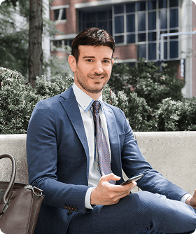 Michael Harrington, Luxury Property Consultant, in the Meet the Team section